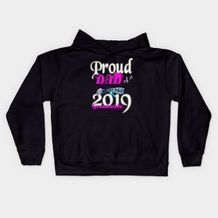 proud dad of a  awesome 2019 graduate Kids Hoodie